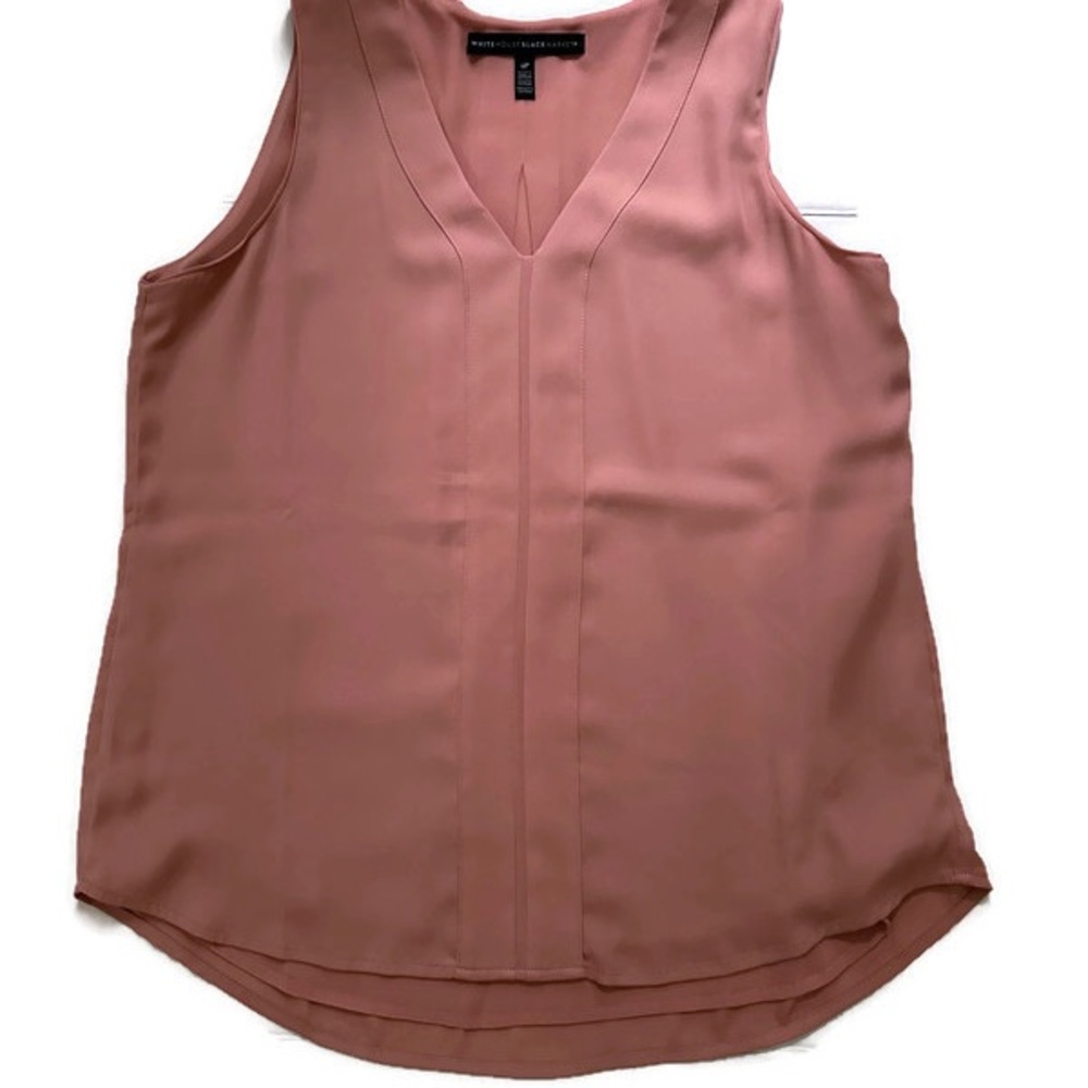 White House Black Market Petite Sleeveless Shell Blouse 4P
